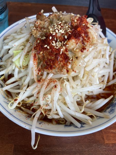 「麻辣豚そば」@激辛ラーメン専門店 レッチリ 土浦本店の写真