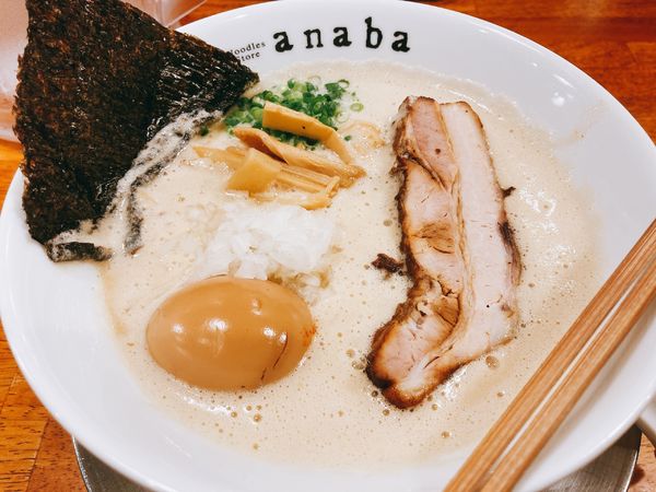 「鶏豚白湯特製みそ」@極上拉麺専門店 穴場の写真