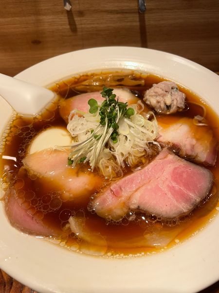 「特製醤油そば」@麺処 篠はらの写真