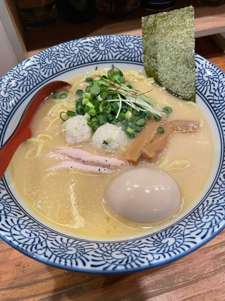 「濃厚鶏塩ラーメン」@赤坂麺処 友の写真