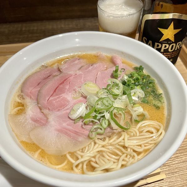 「【限定】金目鯛蕎麦＋瓶ビール 小瓶」@NIBOSHIMANIAの写真