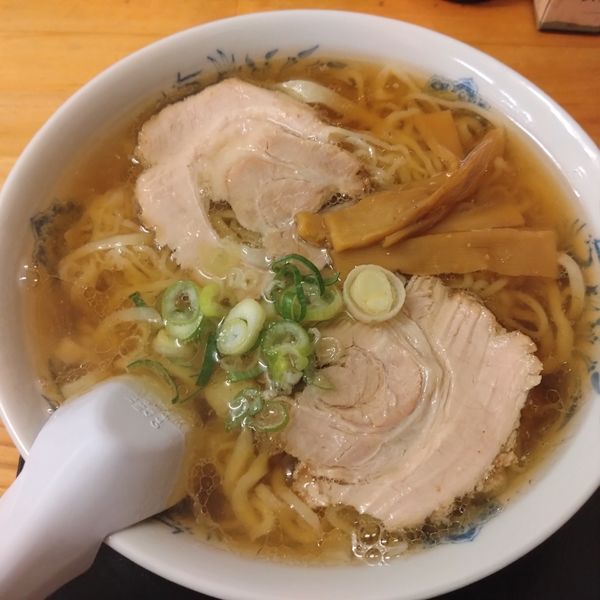 「中華そば740円、さの餃子300円」@森田屋 東店の写真