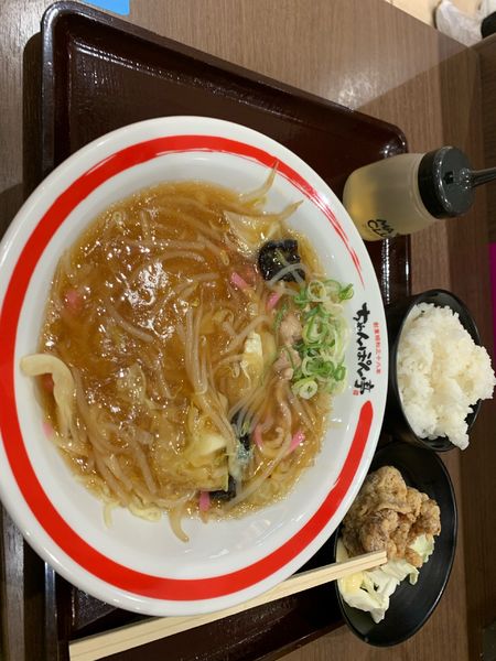 「あんかけちゃんぽん」@ちゃんぽん亭総本家 イオンモール神戸北店の写真