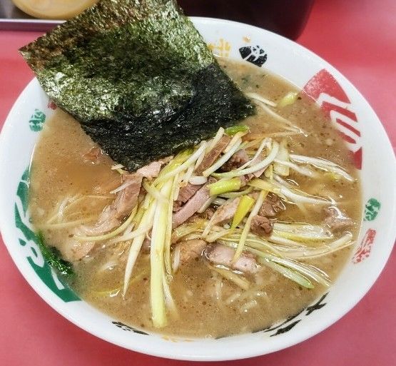 「ネギラーメン ７５０円」@ラーメンショップ 結城本店の写真