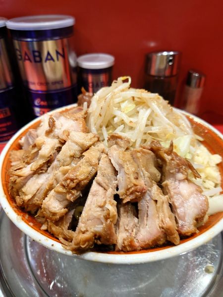 「大豚W まぜそば   ニンニク  アブラ」@ラーメンタロー 蒲田の陣の写真