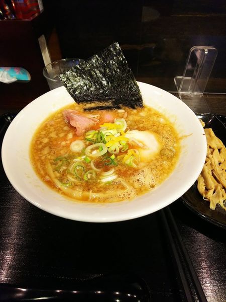 「濃厚鶏そば中華＋メンマ」@らーめん壱輝 煌の写真