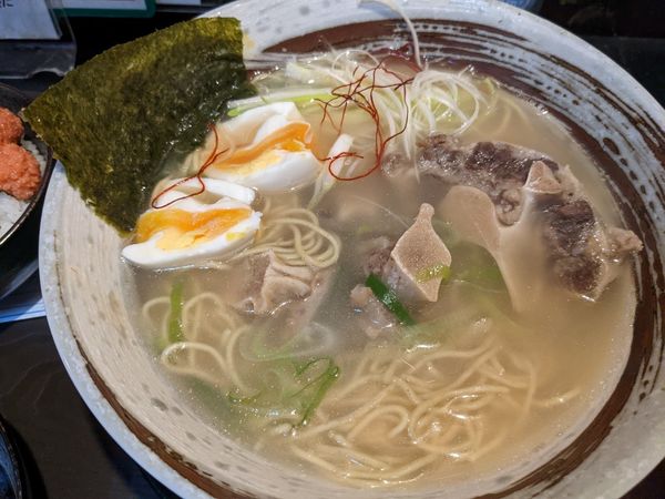 「テールラーメン」@中華そば 龍の髭の写真