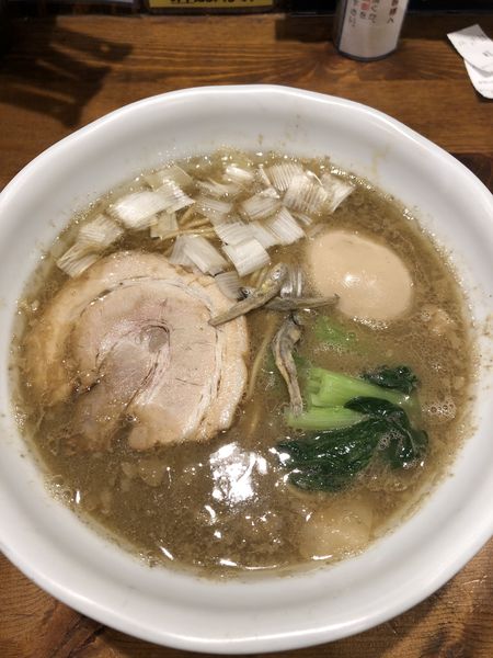 「ぶちにぼ880円➕味玉100円」@瀬戸内いりこラーメン 古田島の写真