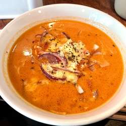 【大宮西口店 一日限定】トマトチーズ麺　780えん