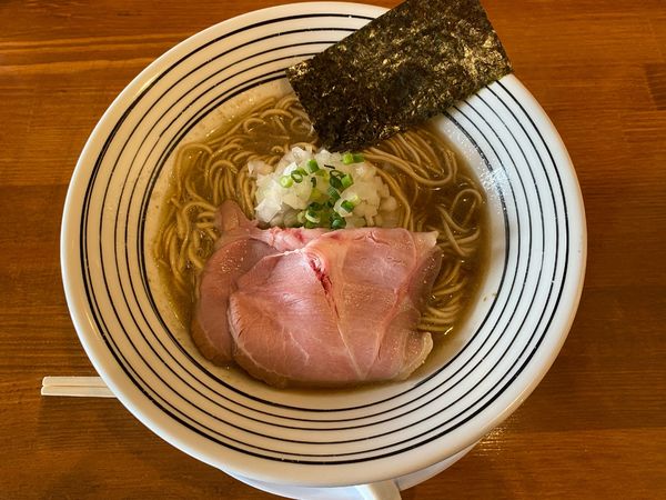 「煮干し醤油ラーメン」@らーめん コットンポットの写真