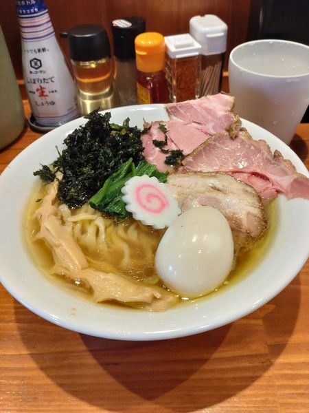 「特製塩そば」@麺屋 真心の写真