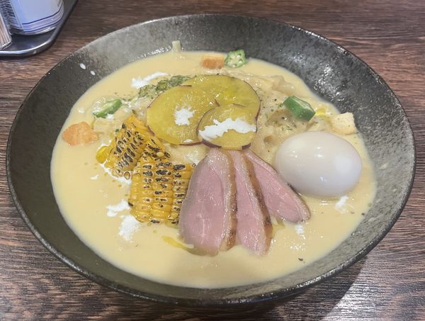 「【限定】トウモロコシの冷製和え麺」@麺屋 真心の写真