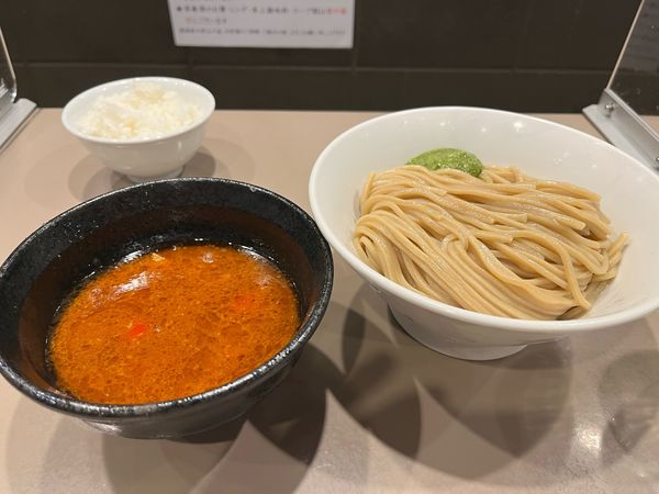「エビトマトつけ麺」@つけ麺 五ノ神製作所の写真