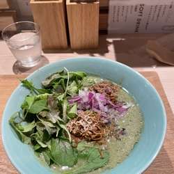 ほうれん草の鶏ポタ麺