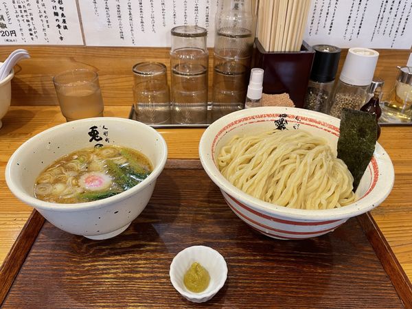 「つけ麺＋柚子胡椒（20円）」@人形町 兎屋の写真