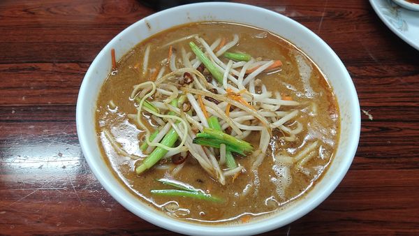 「担々麺750+羽付き餃子¥500-」@中華四川料理 天山の写真
