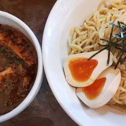 半肉つけめん（並）＋味付玉子