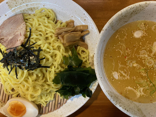 「中太つけめん塩 880円」@麺屋 せんりの写真