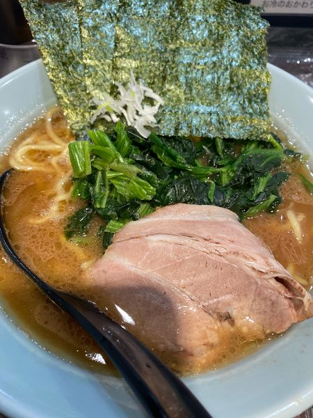 「ラーメン」@横浜家系らーめん侍 渋谷本店の写真