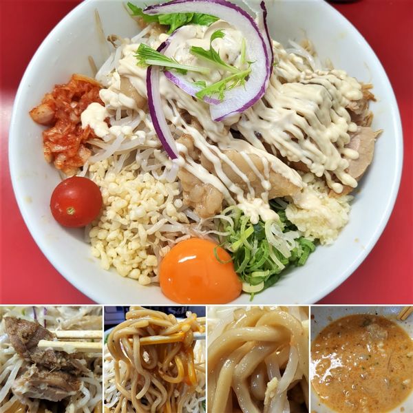 「冷やしまぜそば(少なめ)　900円」@用心棒 本号の写真