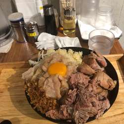 汁なし　豚増し