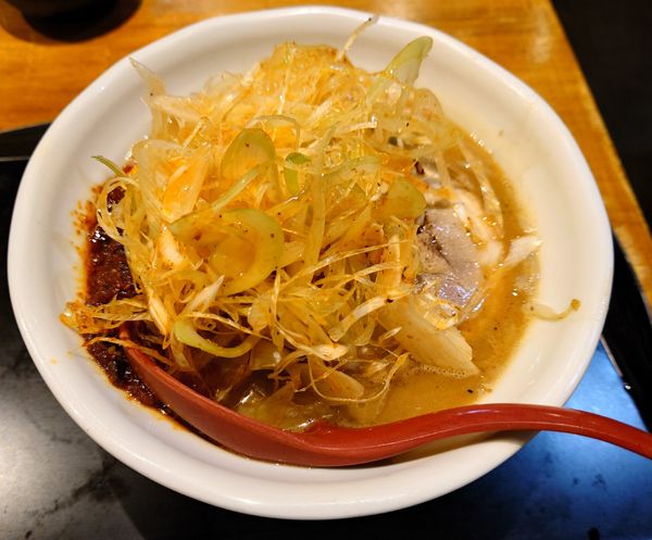 「辛味噌らーめん+辛ネギ」@らーめん 蓮の写真