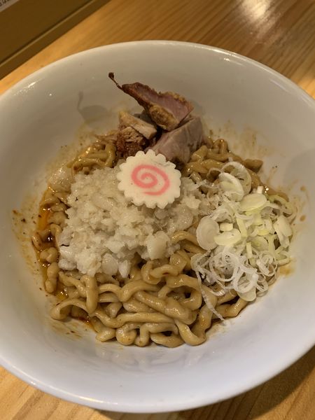 「まぜそば」@麺道 六善の写真