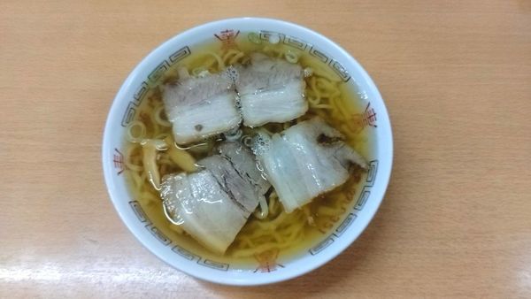 「支那そば_750円」@坂内食堂 喜多方本店の写真