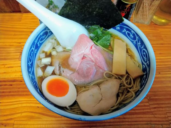 「煮干そば　白醤油」@中華そば よしかわの写真