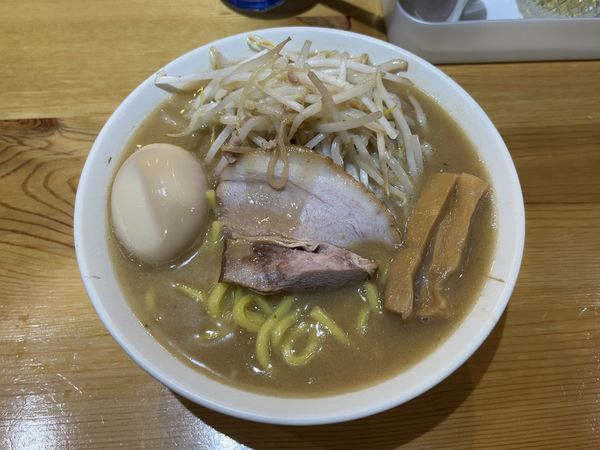 「味玉味噌ラーメン」@味噌麺処 花道庵 北参道店の写真