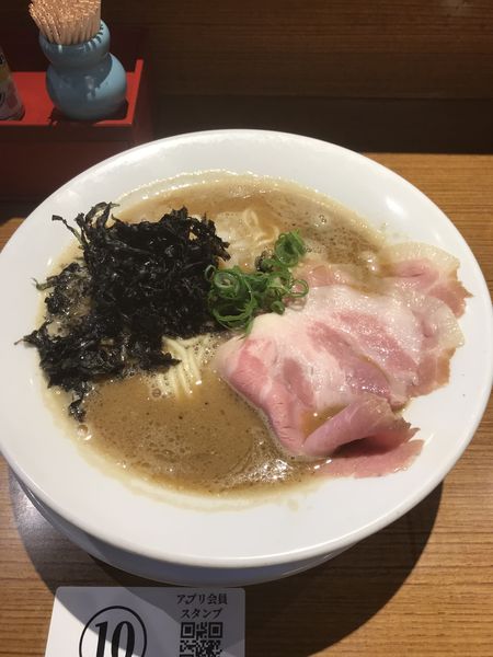 「追いサバ節そば」@荒町商店中華そば ふじやまの写真