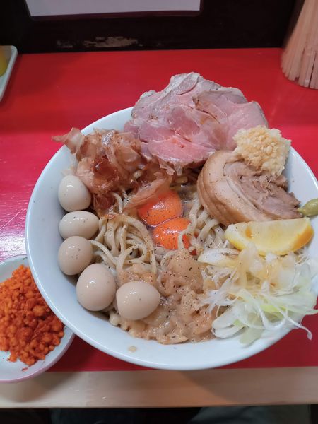 「マゼそば」@鷹の目 大宮店の写真