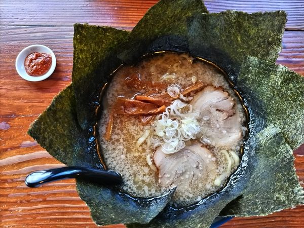 「蔵特製ラーメン　こってり　太麺」@らーめん 蔵の写真