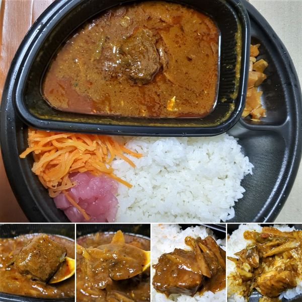 「SABAとごぼうのスパイスカレー(3辛)　1005円」@カレーハウスCoCo壱番屋 御徒町昭和通り店の写真