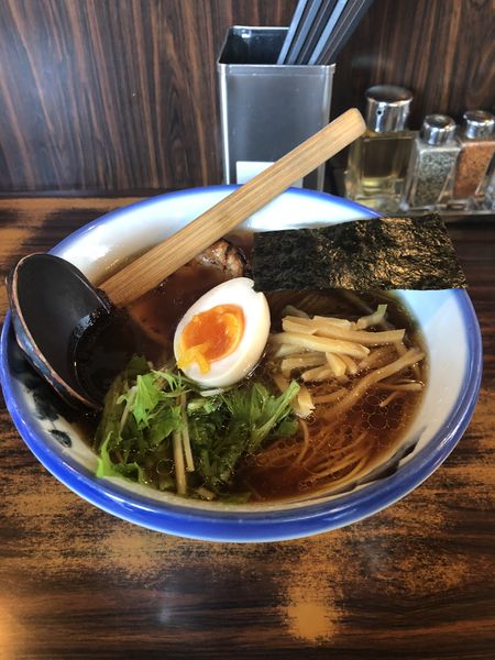 「柚子醤油ラーメン」@AFURI 恵比寿の写真