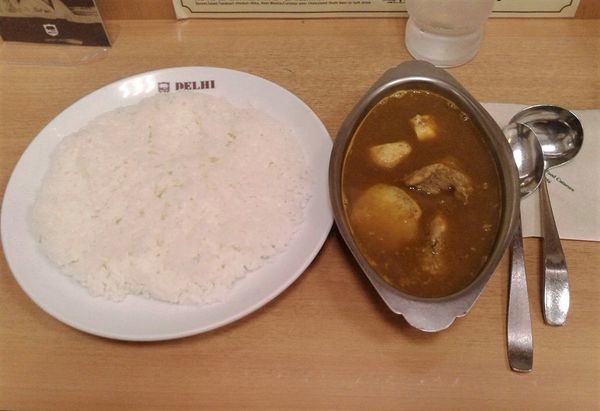 「デリーカレー(1080円)」@デリー 上野店の写真