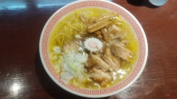 「白えびとワタリガニ中華そば（この日限定）1200円」@中華そば えもとの写真