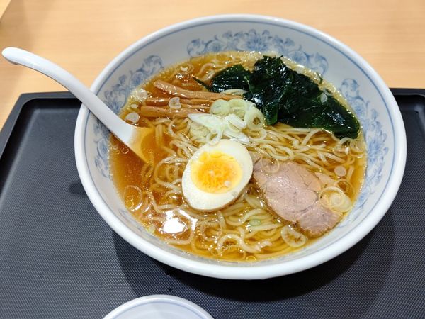 「満州ラーメン(並盛・1玉)480円」@ぎょうざの満洲 イーサイト高崎店の写真