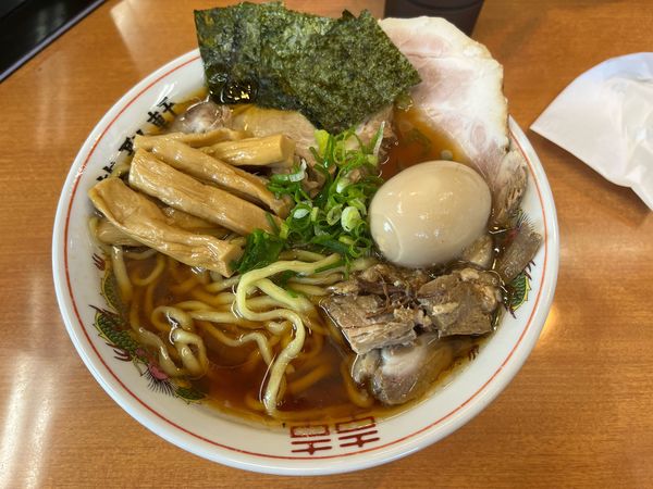 「特製醤油ラーメン」@龍聖軒の写真
