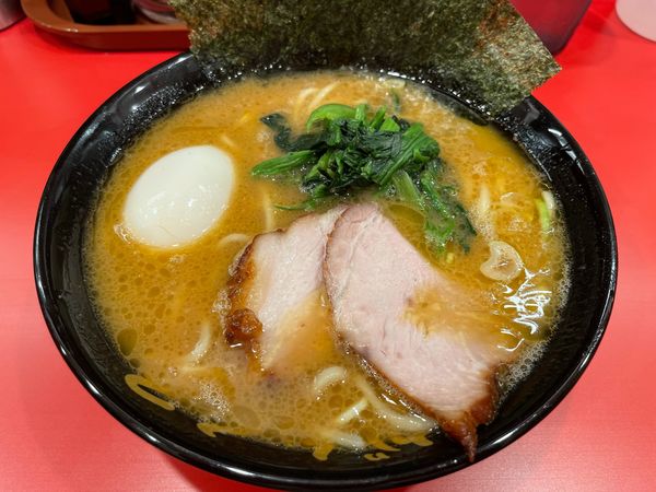 「ラーメン＋味玉」@ラーメン家 がんくろの写真