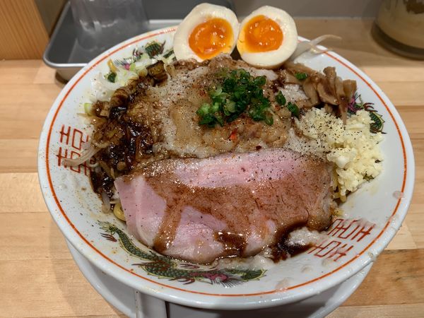「絶好調油そば 大脂」@東京背脂ら~めん 麺王 渋谷本店の写真