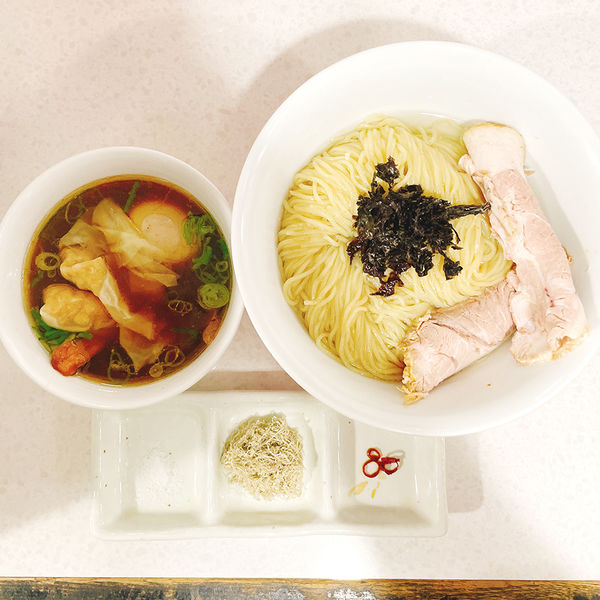 「【限定】特製昆布水醤油つけ麺」@ラーメン星印の写真