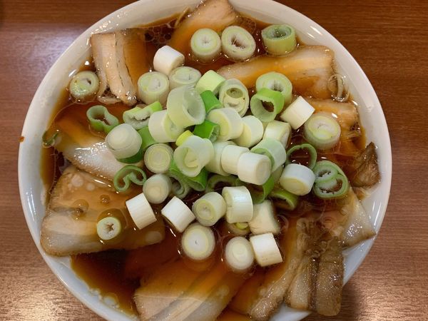 「チャーシュー中華そば　ねぎ」@濃厚中華そば 佐とうの写真