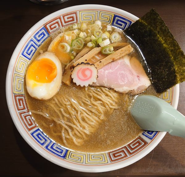 「中華ソバ+究極の煮玉子(800円)」@中華ソバ 鳴門の写真