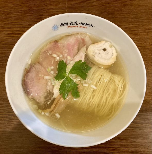 「塩らーめん　800円」@六花 -Rokka-の写真