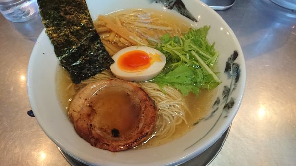「ゆず塩ラーメン」@ZUND-BARの写真