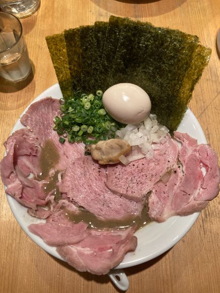 「牡蠣煮干特製」@麺屋 まほろ芭の写真