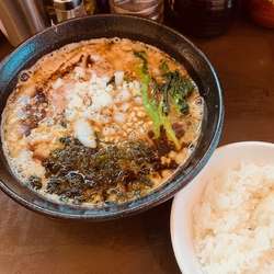 黒豚めん 850円　ランチライスサービス