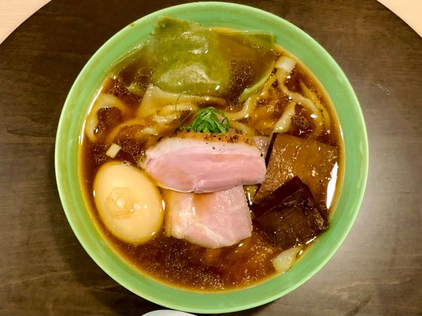 「★特製手打中華蕎麦(醤油)🍜¥1,350」@手打麺祭 かめ囲の写真