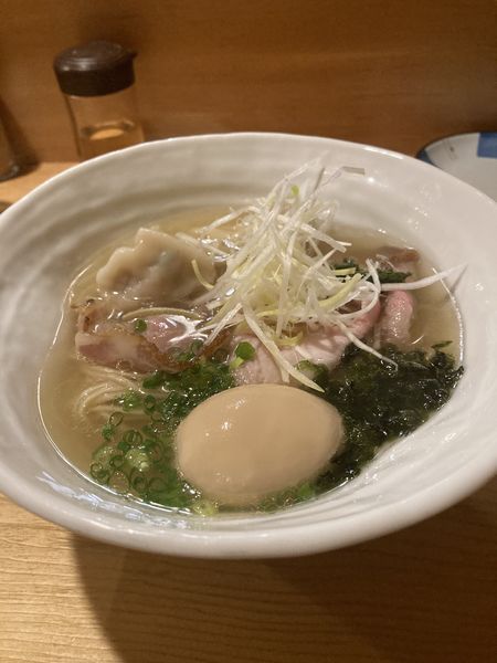 「特製真鯛塩らーめん」@麺や さい門の写真